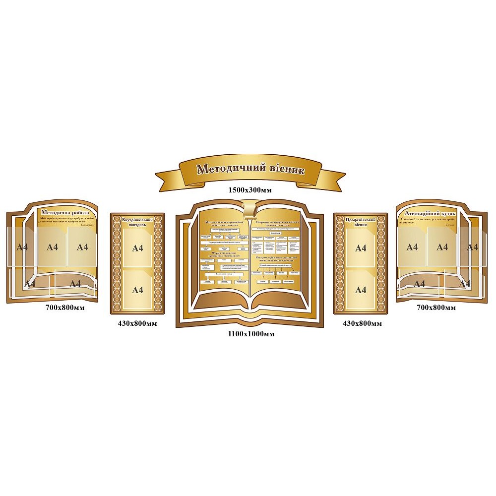 Комплект Методический вестник (бежевый)